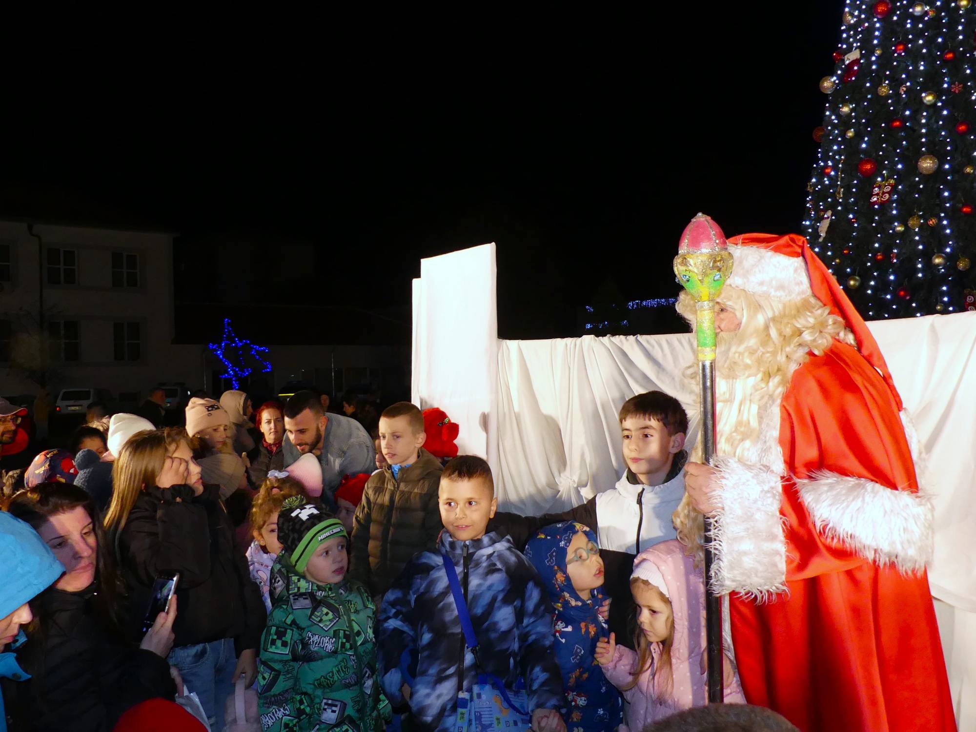 Дядо Коледа в Нова Загора